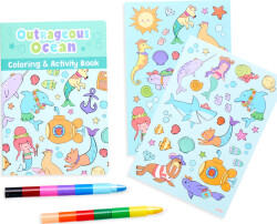 Ooly Mini Traveler Painting & Activity Bag - Outrageous Ocean 138-014 - 2
