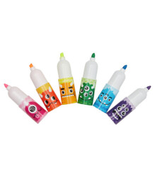 Ooly Monster 6-Color Highlighter 130-101 - 2