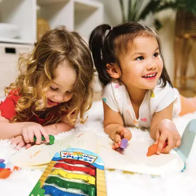 Ooly Pawsome Pups 6-Pack Crayons 133-109 - 4