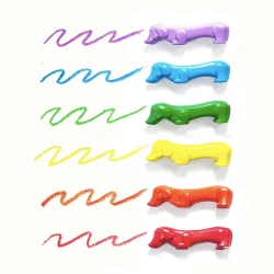 Ooly Pawsome Pups 6-Pack Crayons 133-109 - 2