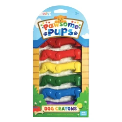 Ooly Pawsome Pups 6-Pack Crayons 133-109 - Ooly