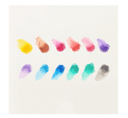 Ooly Rainbow Sparkle Watercolor Effect Gel Paint 12 Pack 133-57 - 3