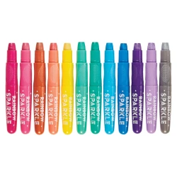 Ooly Rainbow Sparkle Watercolor Effect Metallic Gel Paint 12 Pack 133-119 - 3