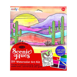 Ooly Scenic Hues Watercolor Art Set - Desert Getaway 161-102 