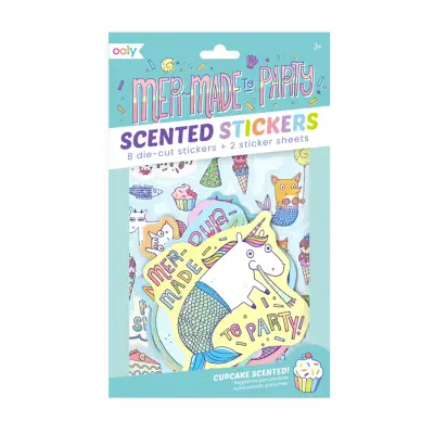 Ooly Scented Sticker Set - Mer-Made To Party 120-045 - 1
