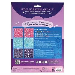 Ooly Scratch And Shine Sanat Seti - Geometric Animals 161-093 - 3