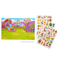 Ooly Set The Scene Transfer Cikartma Seti - Day At The Fair 161-065 - 2