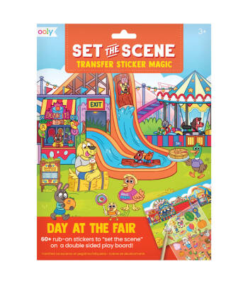 Ooly Set The Scene Transfer Cikartma Seti - Day At The Fair 161-065 - 1