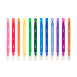 Ooly Switch-Eroo Color Changing 12-Pack Felt-Tip Pens 130-072 - 2