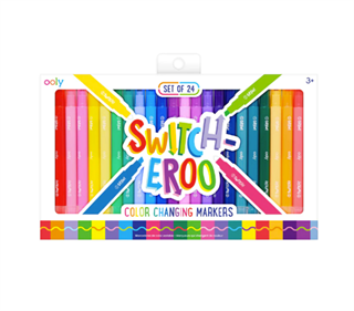 Ooly Switch-Eroo Color Changing 24-Pack Felt-Tip Pens 130-091 - 1