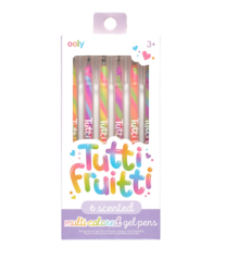Ooly Tutti Frutti Scented 6-Pack Gel Pens 132-16 - 1