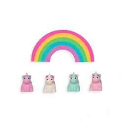 Ooly Unique Unicorn Eraser Set - Strawberry Scented 112-082 - 2
