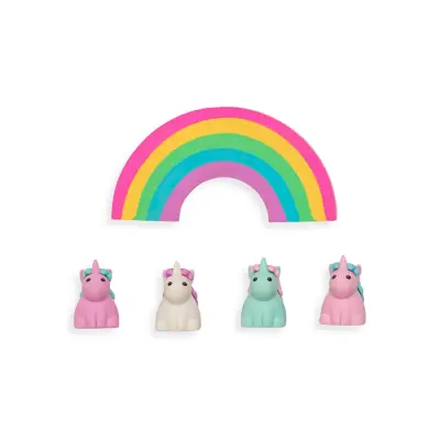 Ooly Unique Unicorn Eraser Set - Strawberry Scented 112-082 - 2