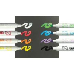 Ooly Vivid Pop Water-Based 8-Pack Felt-Tip Pens 130-110 - 2