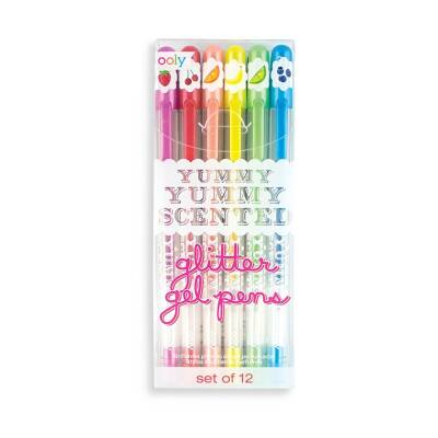 Ooly Yummy Scented Glitter Gel Pens (12-Pack, 1.0 Mm Tip) 132-14 - 1