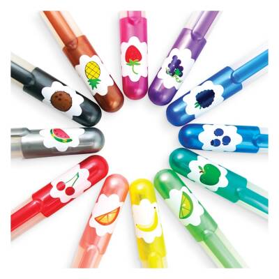 Ooly Yummy Scented Glitter Gel Pens (12-Pack, 1.0 Mm Tip) 132-14 - 2