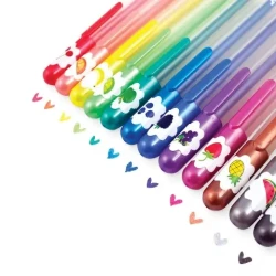 Ooly Yummy Yummy Scented Glitter Gel Pens (Pack Of 12, 2.0 Mm Tip) 132-105 - 2