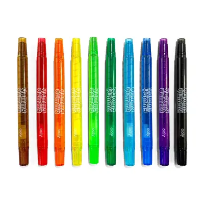 Ooly Yummy Yummy Scented Twist-Type Crayons (Pack Of 10) 133-112 - 3