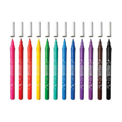 Ooly Yummy Yummy Washable 12-Pack Felt-Tip Pens 130-105 - 2