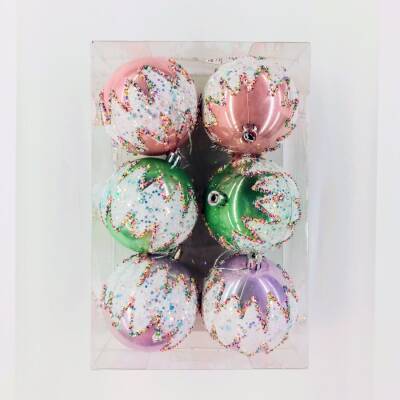 Orc N4-8006 / Pa 14 Macaron Colorful Patterned Ball Tp25.0142 - 1