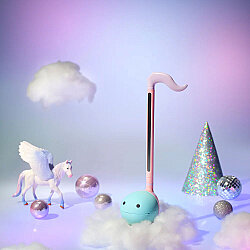 Otamatone English Unicorn - Orijinal Japon Tasarımı Elektronik Müzik Oyuncağı - 5
