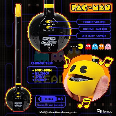 Otamatone Regular PAC-MAN - Orijinal Japon Tasarımı Elektronik Müzik Oyuncağı - 3