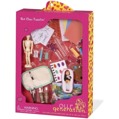 Our Generation Art Class Set Bd37384Z - 2