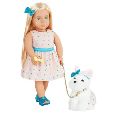 Our Generation Cadence & Cookie Doll 46 Cm - Bd31389Z - 2