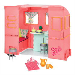 Our Generation Caravan - Dark Pink Bd37445Z - 1