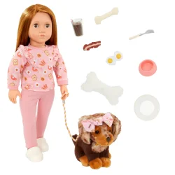 Our Generation Claudia & Cinnamon Doll - 46 Cm Bd31449Z - 1