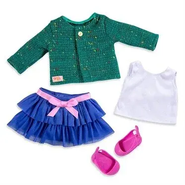 Our Generation Clothing - Ruffle Skirt & Sweater Bd30391Z - 1