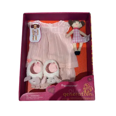 Our Generation Clothing Set - Pajamas And Slippers Bd30525Z - 4