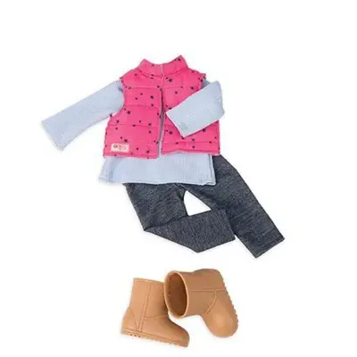 Our Generation Clothing - Vest & Jeggings Bd30209Z - 1