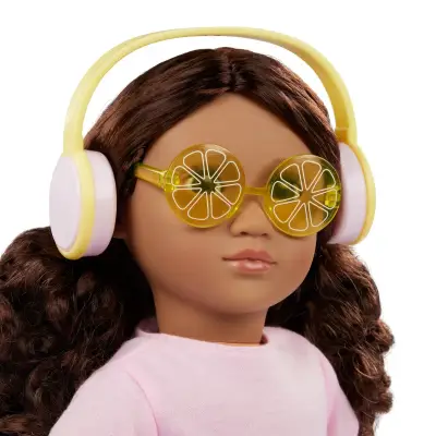 Our Generation Deluxe Rollerblades & Lemonade Outfit Bd30558Z - 4