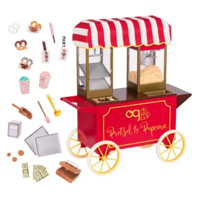 Our Generation Food And Popcorn Stand Bd37931Z - 1