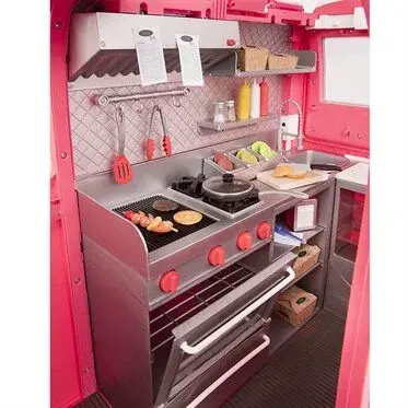 Our Generation Food Truck - Pink Bd37969Z - 3