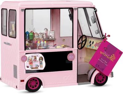Our Generation Ice Cream Truck - Pink Bd37363Z - 1