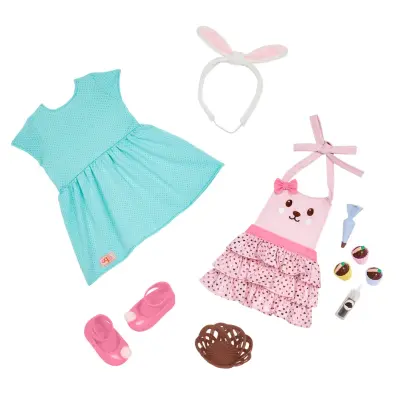 Our Generation Kiyafet - Deluxe Rabbits & Carrots Bd30489 - 1