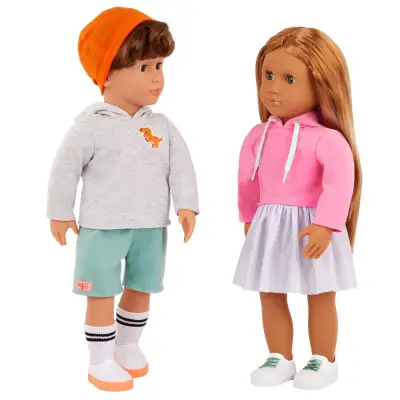 Our Generation Lizzie & Oliver Dolls 46 Cm - Bd31559 - 2
