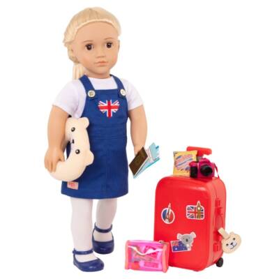 Our Generation Luggage Set - Red Bd35122Z - 2