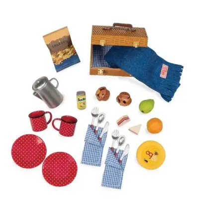 Our Generation Picnic Basket Set Bd37110D - 1