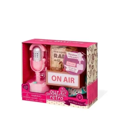 Our Generation Retro Radio Station Set Bd67049D - 2
