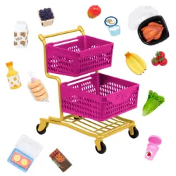 Our Generation Shopping Cart Bd35159 - 2