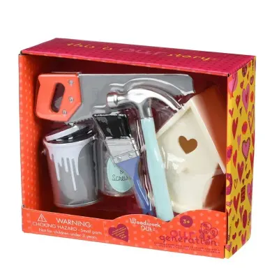 Our Generation Wood Painting Set Bd37340Z - 2