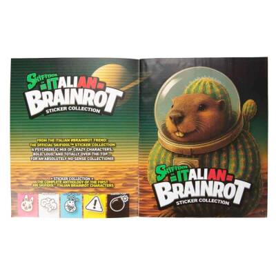 Panini Italian Brainrot Sticker Album 29994 - 2
