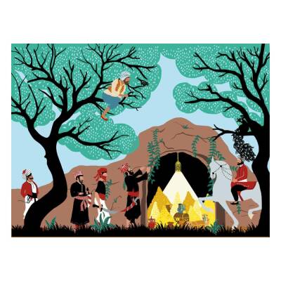Paper Cutouts - One Thousand And One Nights - 4