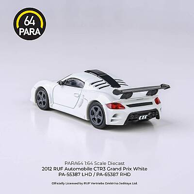 Para64 2012 RUF CTR3 Clubsport Grand Prix White PA-55387 - 2