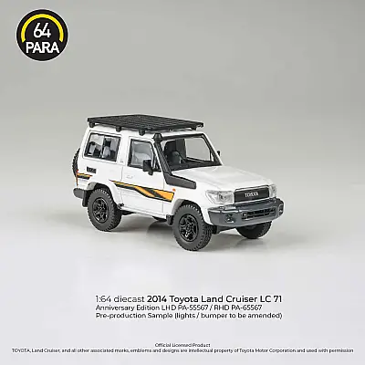 Para64 2023 Toyota Land Cruiser LC71 White Anniversary PA-55567 - 1