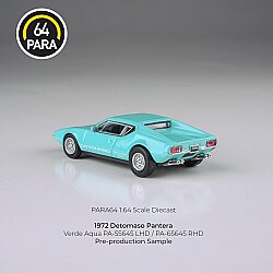 Para64 De Tomaso Pantera 1972 Verde Aqua lights down PA-55645 - 3