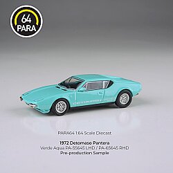Para64 De Tomaso Pantera 1972 Verde Aqua lights down PA-55645 - 1